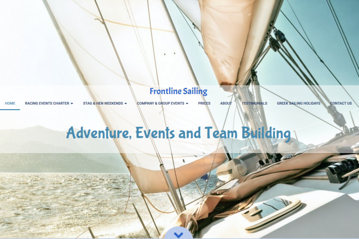 Frontline Sailing Website